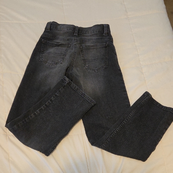 Wonder Nation Boy's Relaxed Black Slim Fit Jeans - Picture 3 of 3